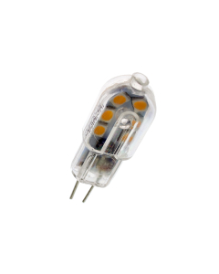 LED-lampa G4, AC/DC, Varmvit (10-30V)