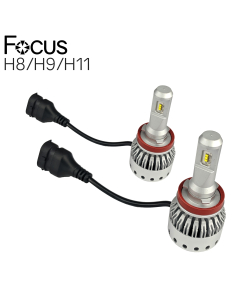 LEDSON LED strålkastarlampor Xtreme Focus (H8, H9, H11)