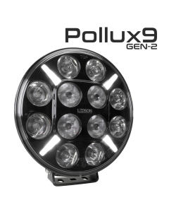 LEDSON Pollux9 Gen2 LED Extraljus 120W (E-märkt, Drive Beam)
