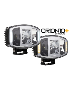 LEDSON Orion10+ Chrome LED Extraljus 100W  (valbart positionsljus)