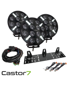 Castor7 Trinity LED-extraljuspaket (12 V)