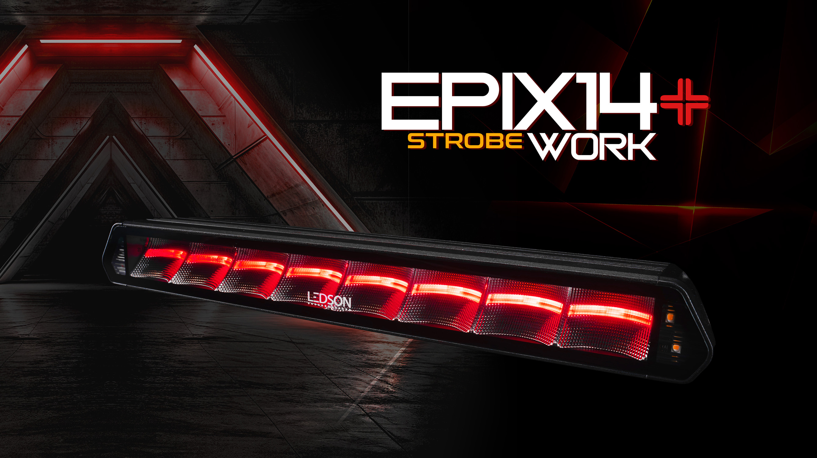 Ledson Epix14+ Work Strobe – den ultimata arbetsljusrampen